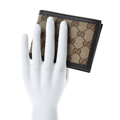 Gucci Monogram Bi-Fold Wallet Dark Brown 2 of 8