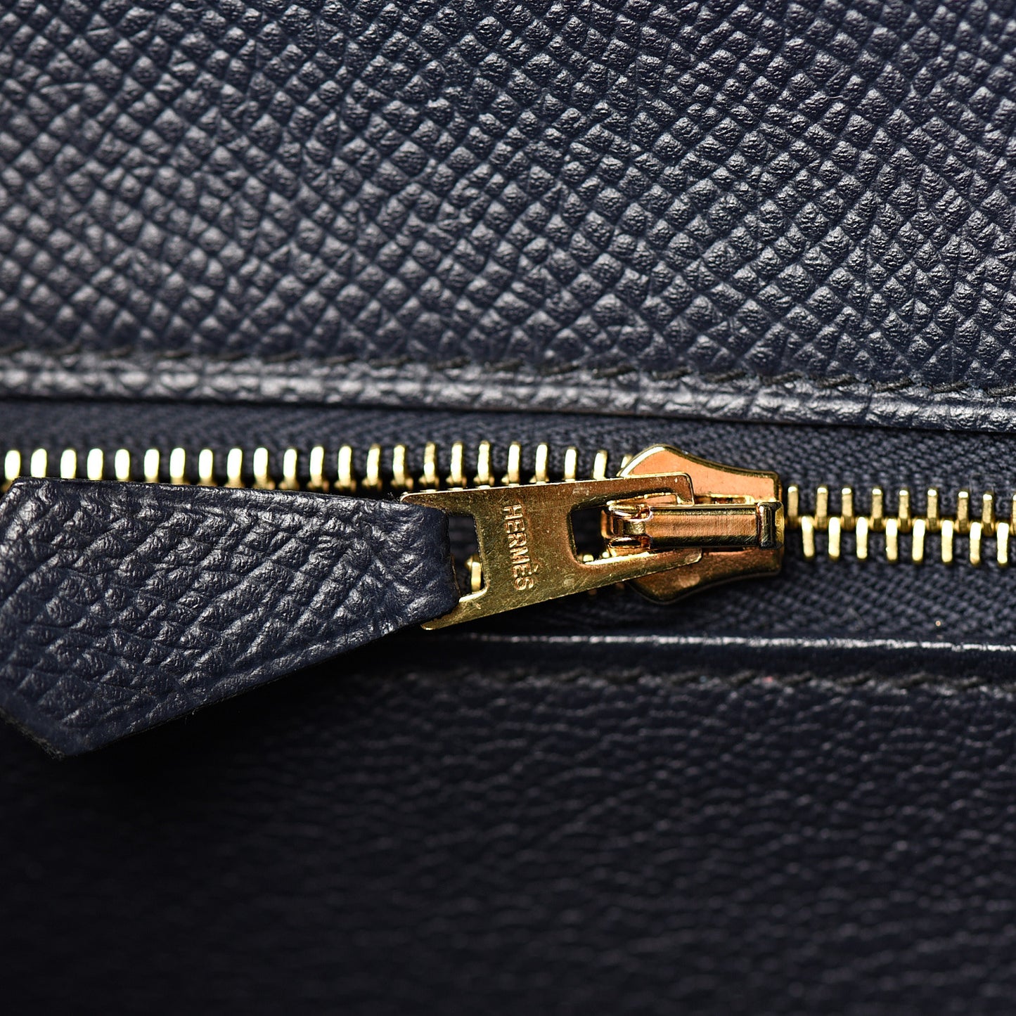 Epsom Kelly Sellier 28 Bleu Indigo