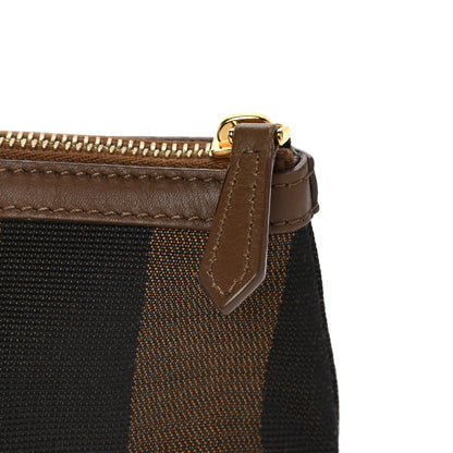 Fendi Pequin Vitello Pouch Tobacco Foresta 13 of 13