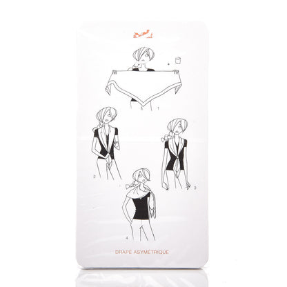 Hermes Knotting Cards Cartes A Nouer Carre Scarf Guide 3 of 4
