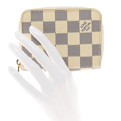 Louis Vuitton Damier Azur Zippy Coin Purse 2 of 7