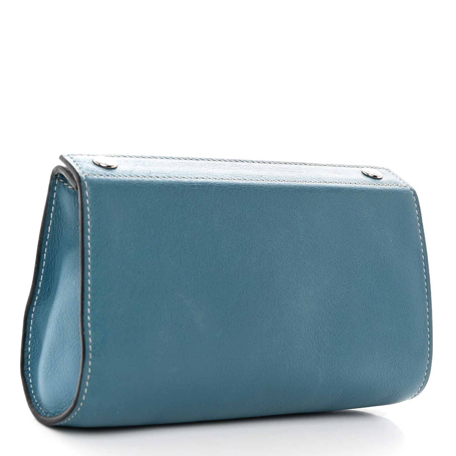Hermes Swift Karo GM Blue Jean 2 of 6