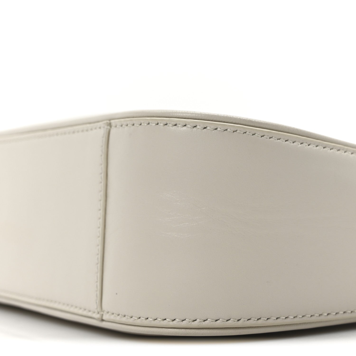 Saint Laurent Smooth Calfskin Le 5 A 7 Hobo Crema Soft 10 of 10