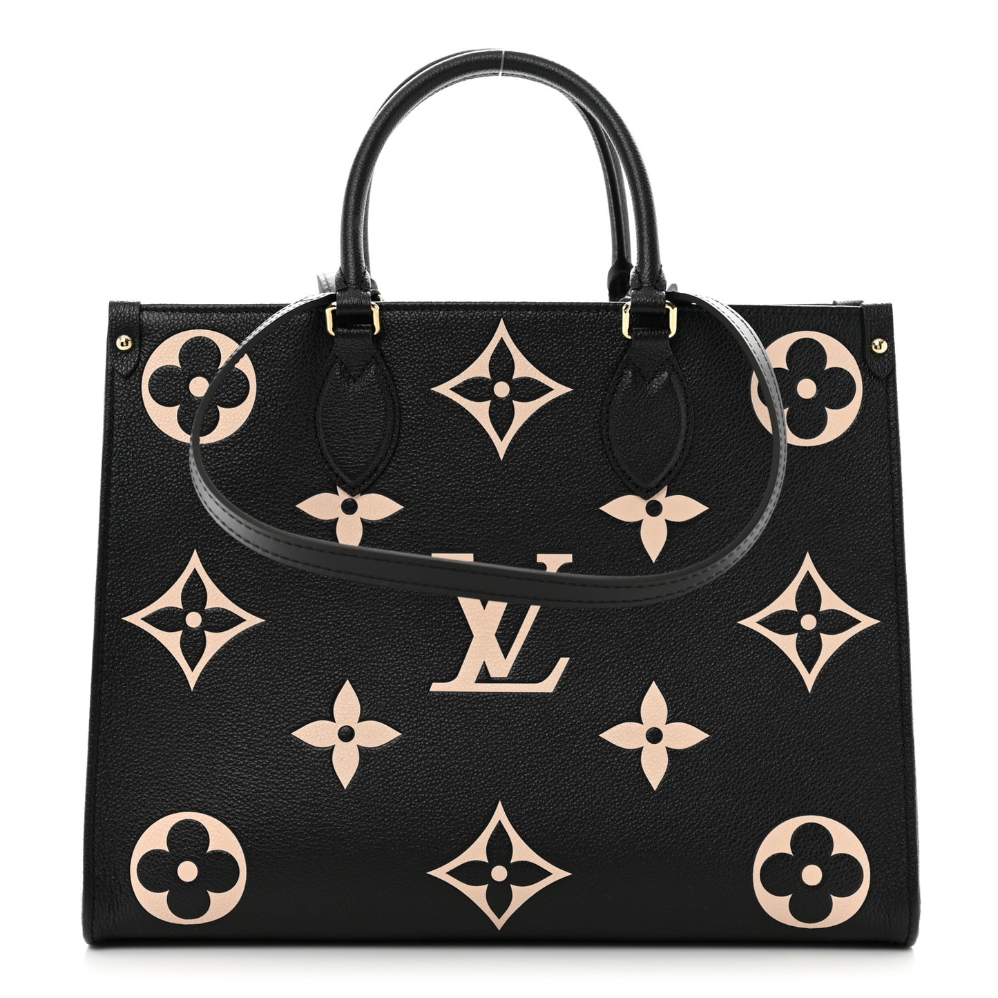 Empreinte Monogram Giant Onthego MM Black Beige