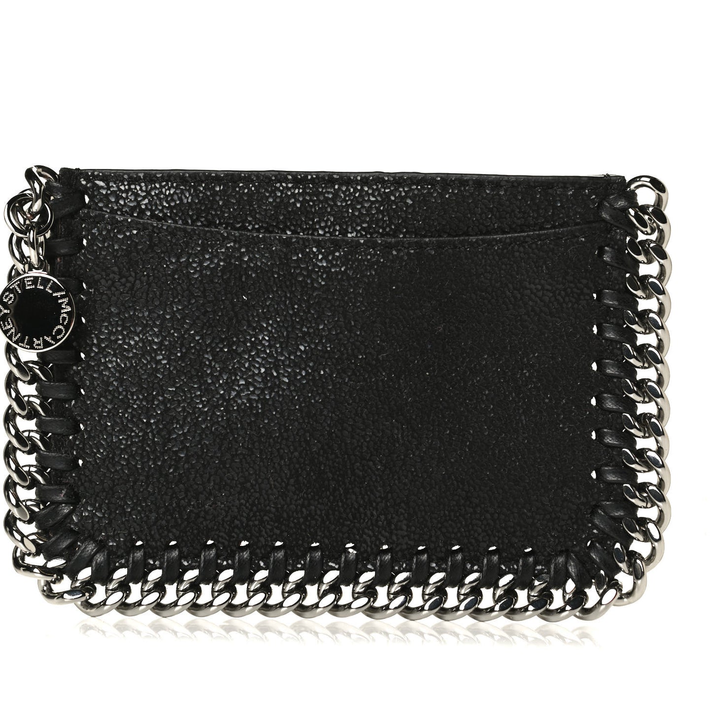 Shaggy Deer Falabella Card Holder Black