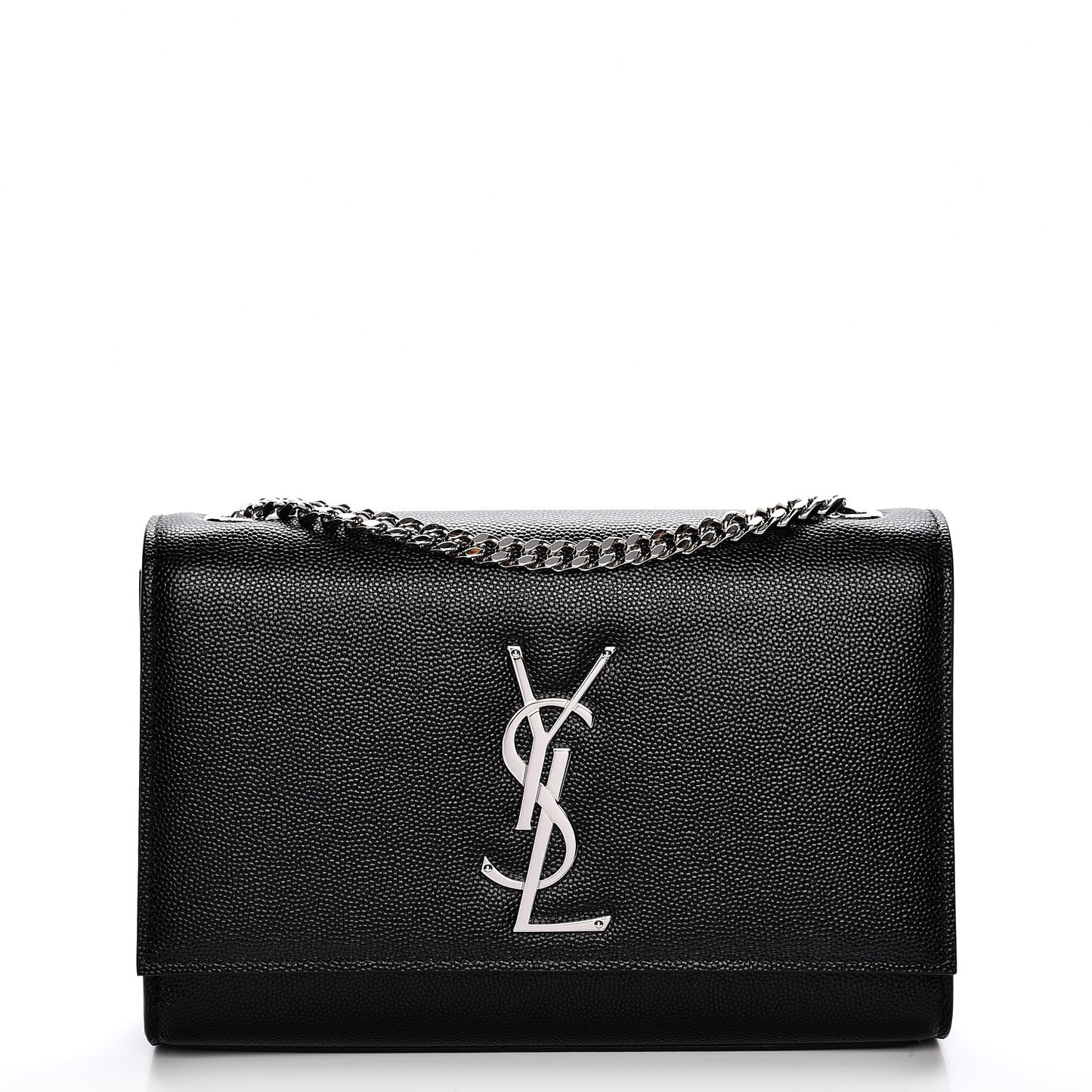 Grain De Poudre Small Monogram Kate Satchel Black
