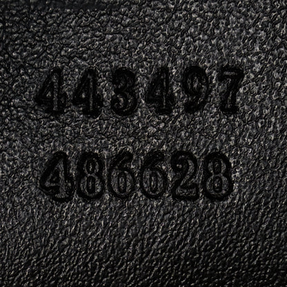 Gucci Calfskin Matelasse Small GG Marmont Shoulder Bag Black 7 of 11