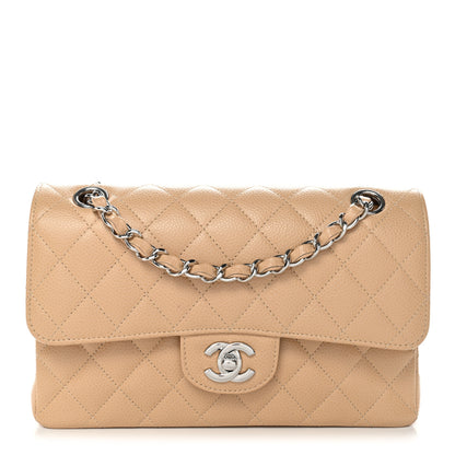 Chanel Caviar Quilted Small Double Flap Beige 1 of 15