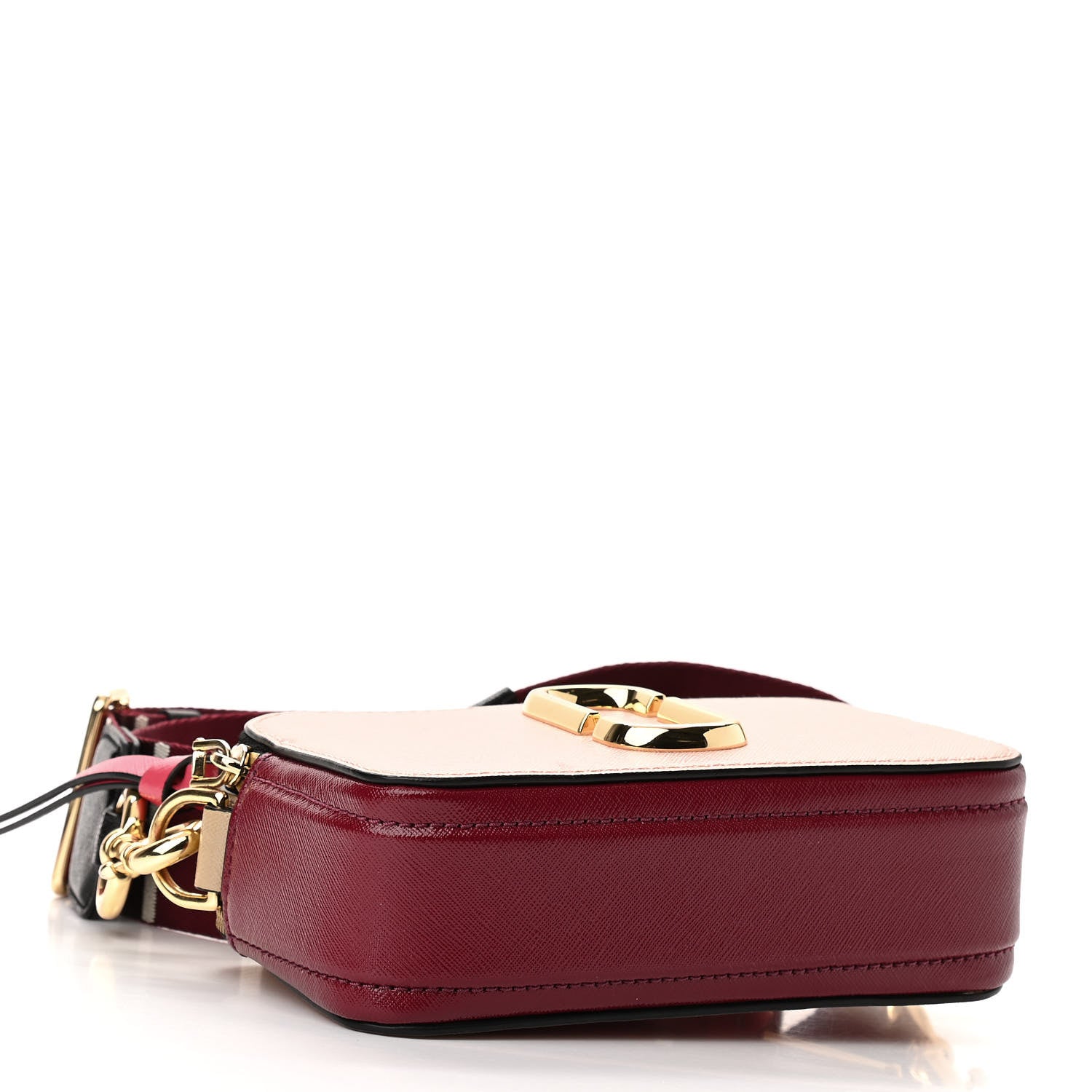 Marc Jacobs Saffiano Small Snapshot Camera Bag Rose Multicolor 5 of 13