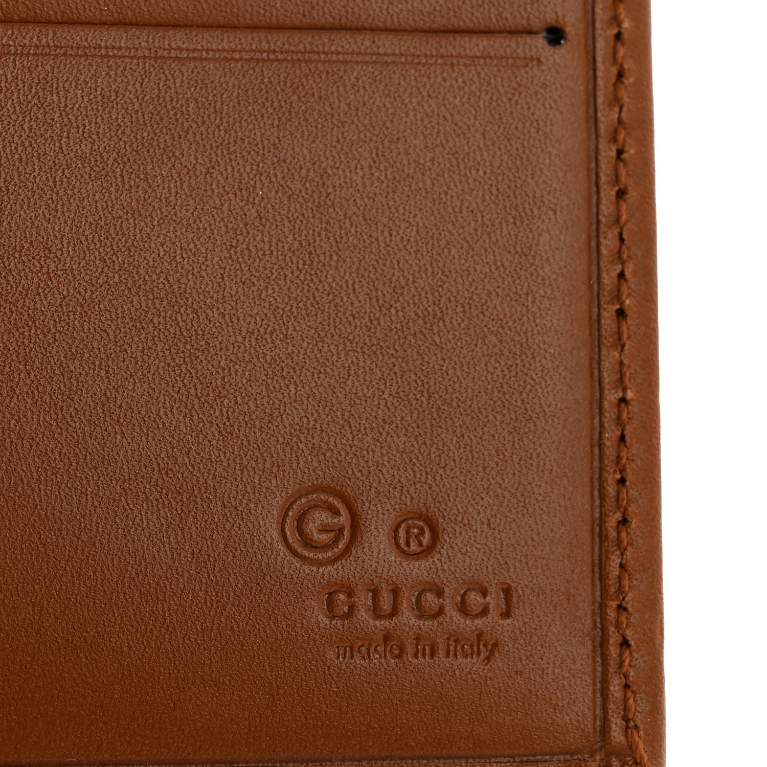 Gucci Monogram Bi-Fold Wallet Brown 6 of 8