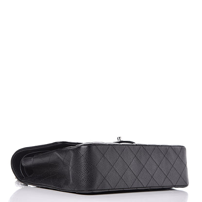 Chanel Caviar Quilted Medium Double Flap Black 6 of 19