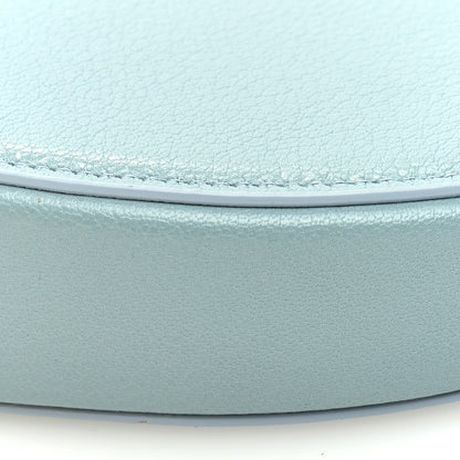 Christian Dior Goatskin Saddle Rodeo Pouch Light Blue 9 of 9