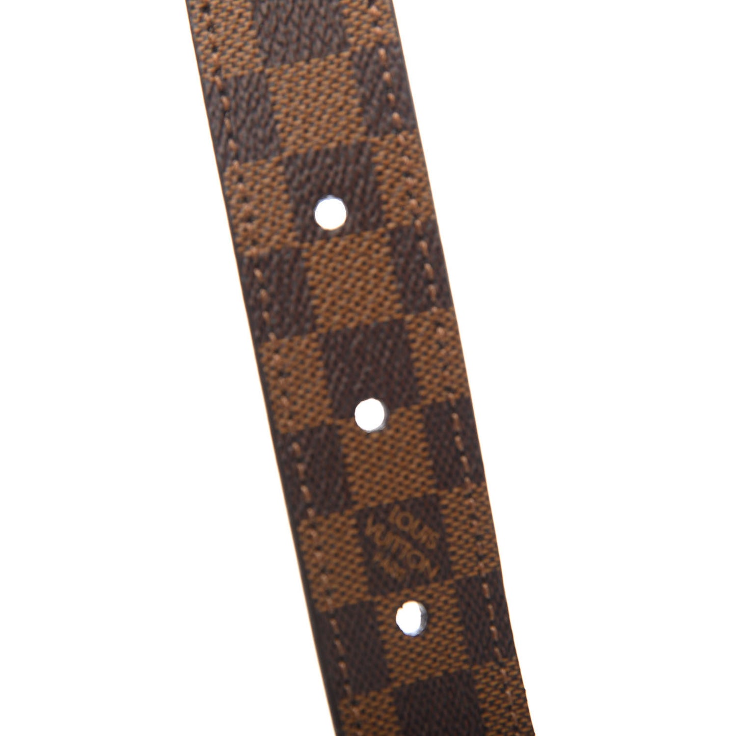 Damier Ebene Mini 25mm Belt 80 32