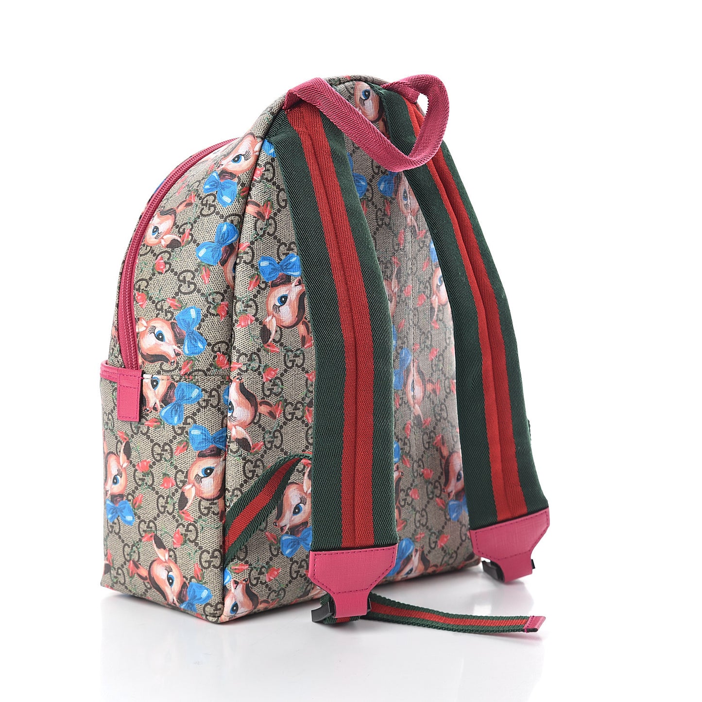 GG Supreme Monogram Deer Children's Backpack