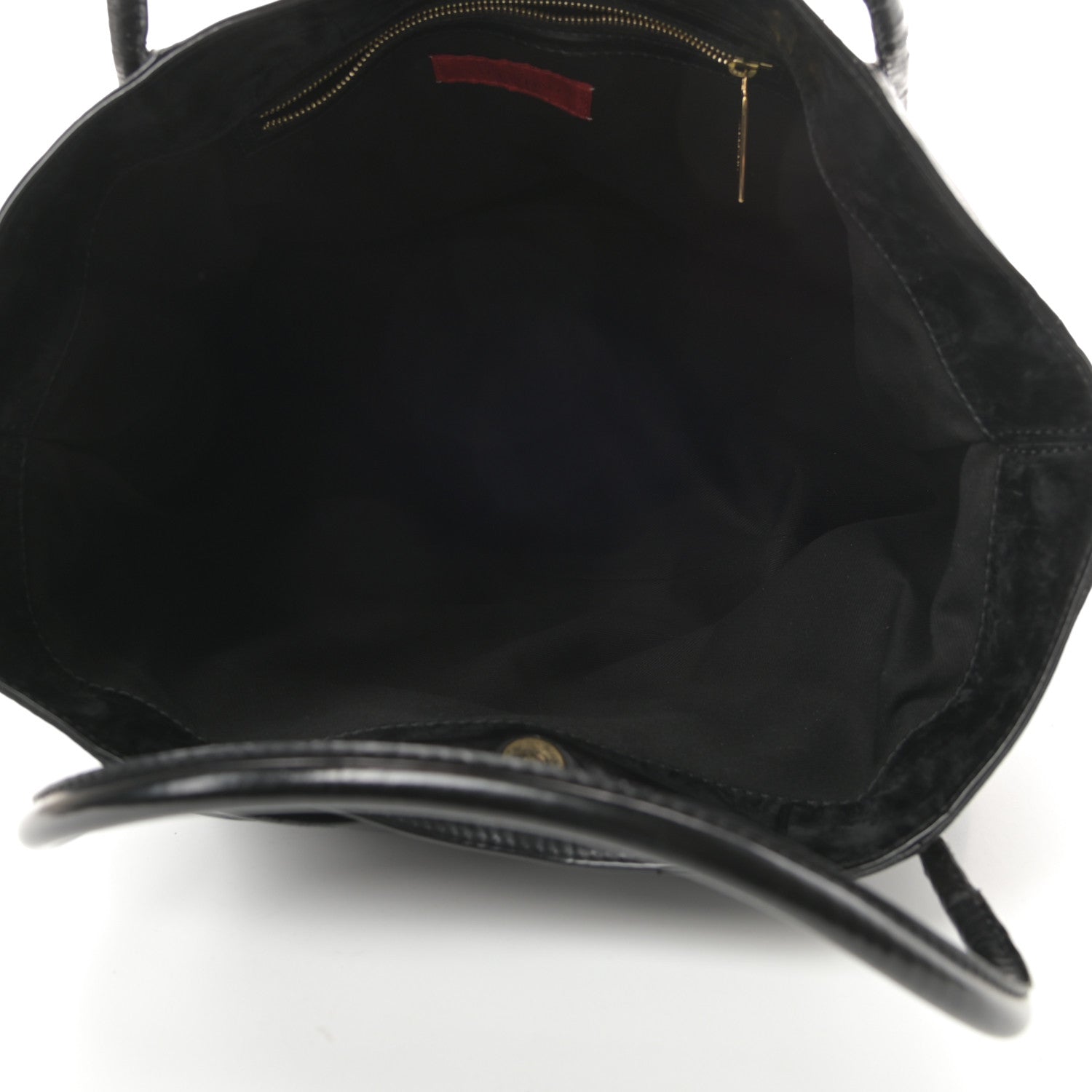 Valentino Garavani Patent Lacca Bow Tote Black 5 of 15