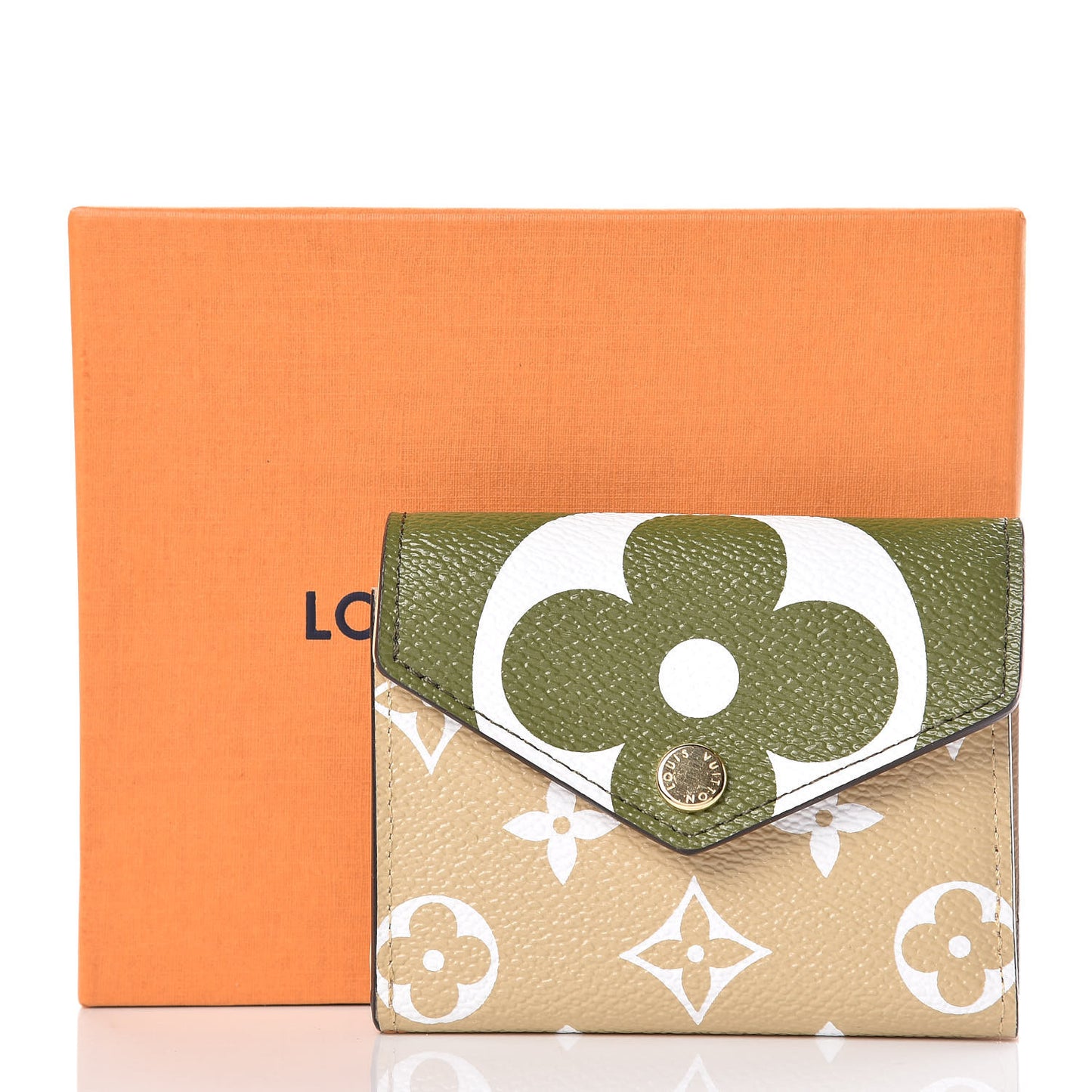Monogram Giant Zoe Wallet Kaki