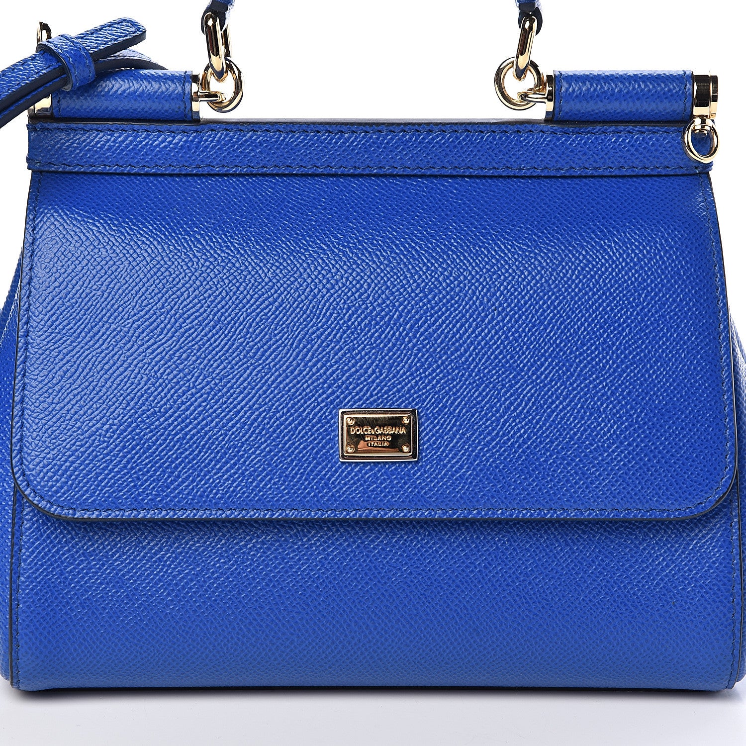 Dolce & Gabbana Dauphine Small Miss Sicily Satchel Bleuette Scuro 7 of 9