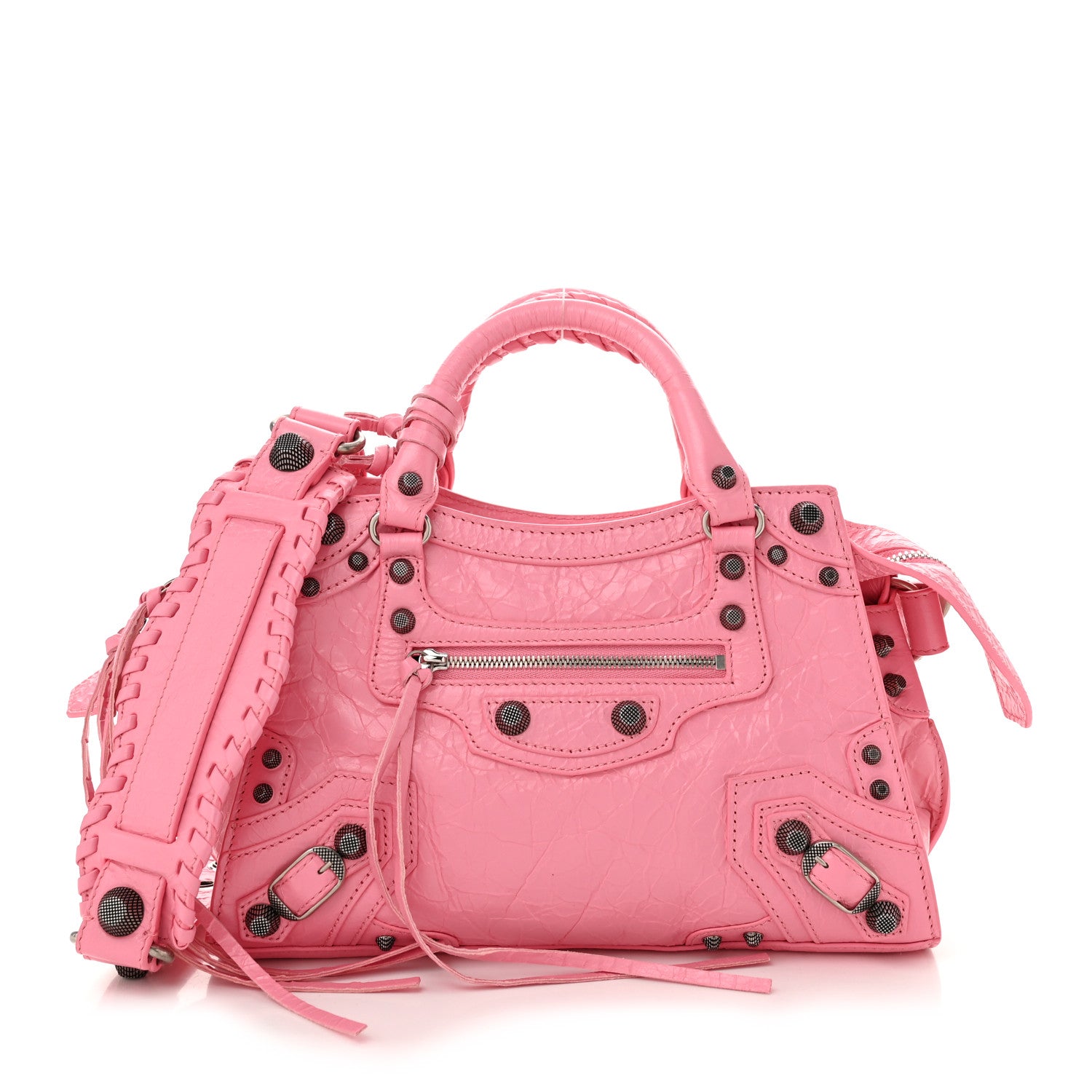 Balenciaga Agneau Arena Neo Cagole Handbag XS Sweet Pink 3 of 11