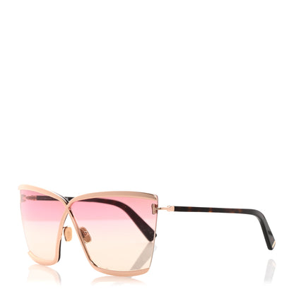 Tom Ford Aviator Sunglasses TF936 Pink Tortoise 1 of 8