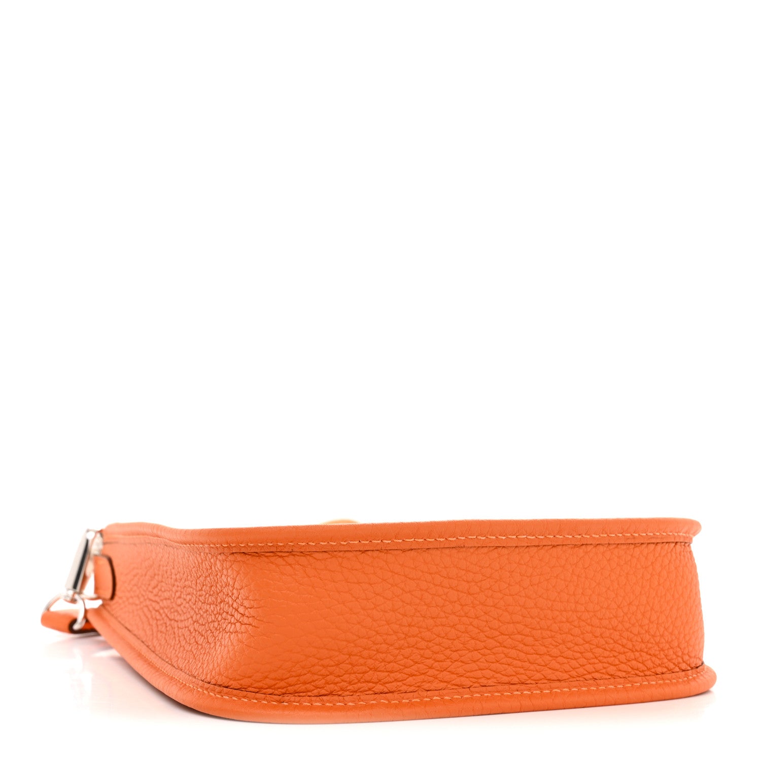 Hermes Taurillon Clemence Evelyne TPM Orange 4 of 11