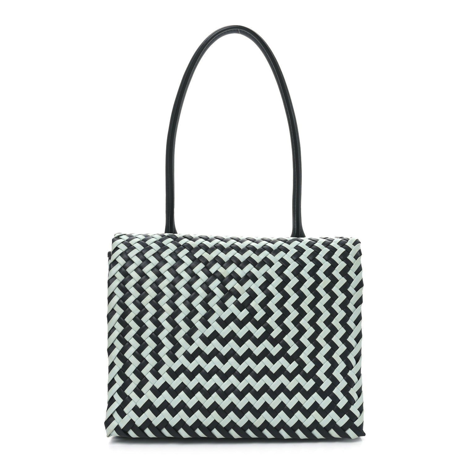 Bottega Veneta Nappa Intrecciato Patti Top Handle Bag Inkwell Teal 1 of 9