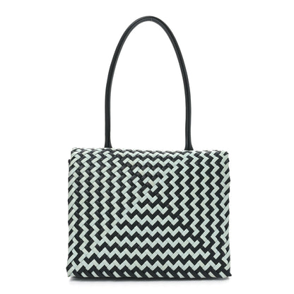Bottega Veneta Nappa Intrecciato Patti Top Handle Bag Inkwell Teal 1 of 9