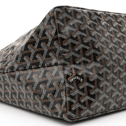 Goyard Goyardine Saint Louis GM Black Gold 9 of 10