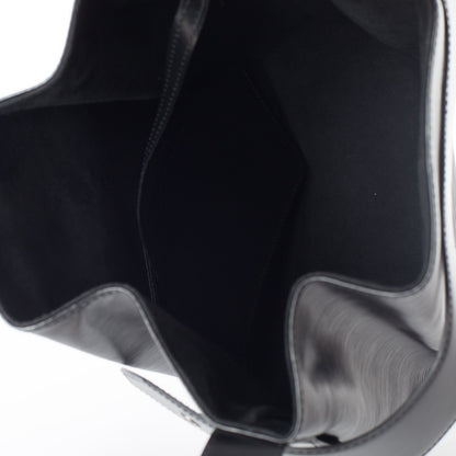Louis Vuitton Epi Sac D'Epaule Black 10 of 11