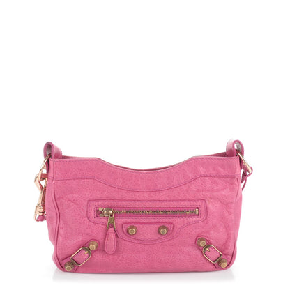 Balenciaga Agneau Giant 12 Rose Gold Hardware Hip Cyclamen 1 of 7
