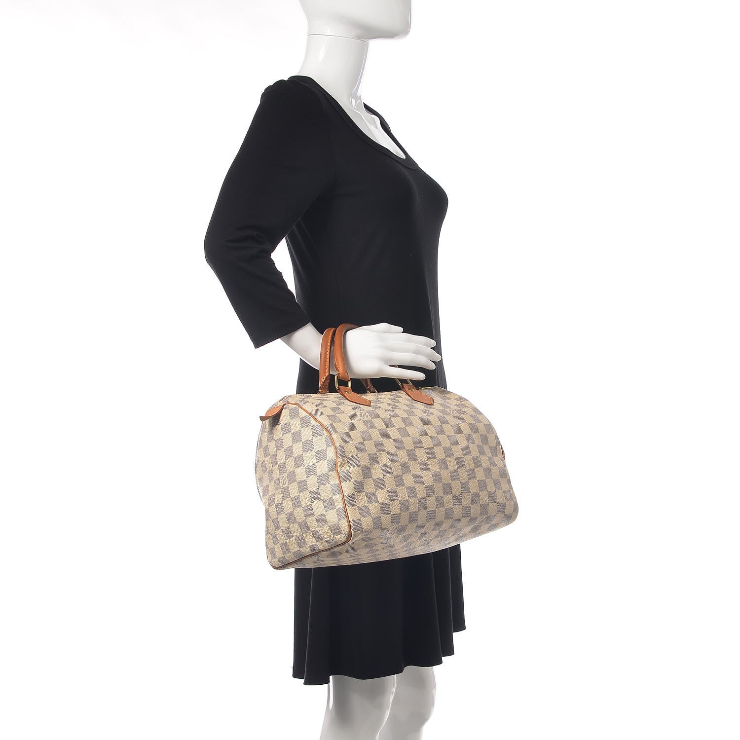 Louis Vuitton Damier Azur Speedy 30 2 of 25
