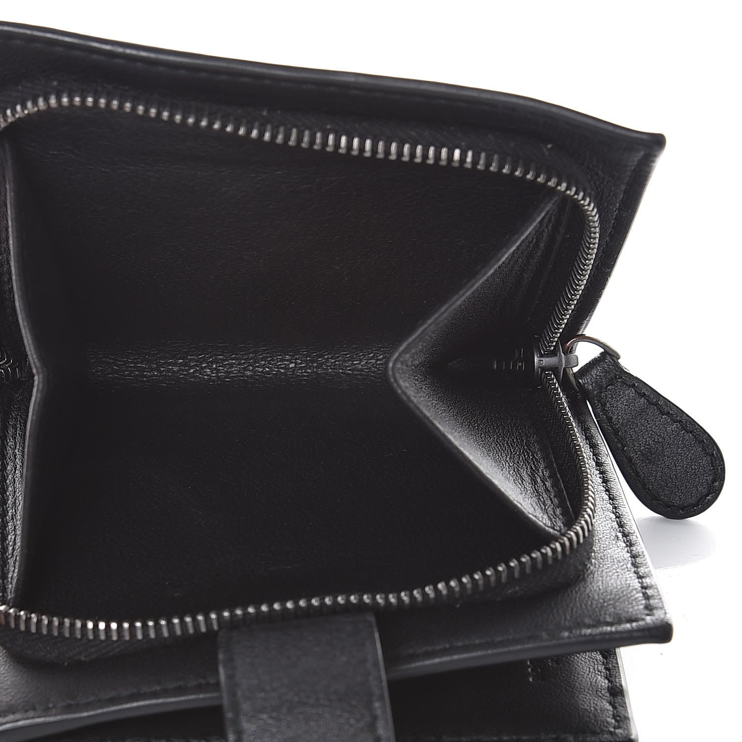 Bottega Veneta Nappa Ayers Intrecciato Mini Wallet Black 6 of 9