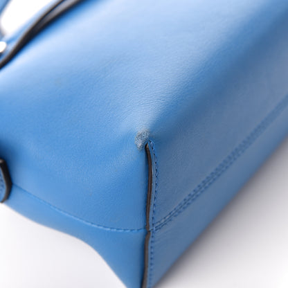 Fendi Vitello Dolce Mini By The Way Boston Bag Blue Royal 11 of 12