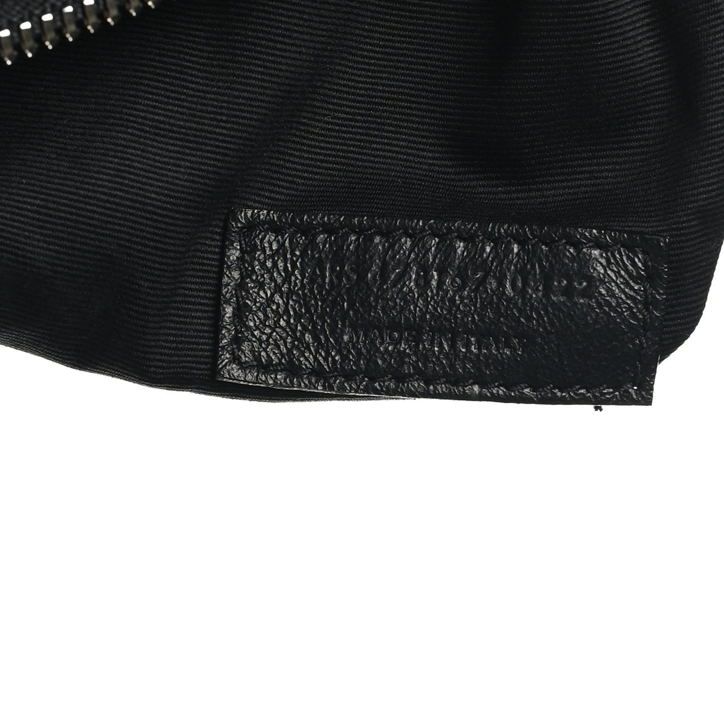 Calfskin Crocodile Embossed Large Souple Sac De Jour Black