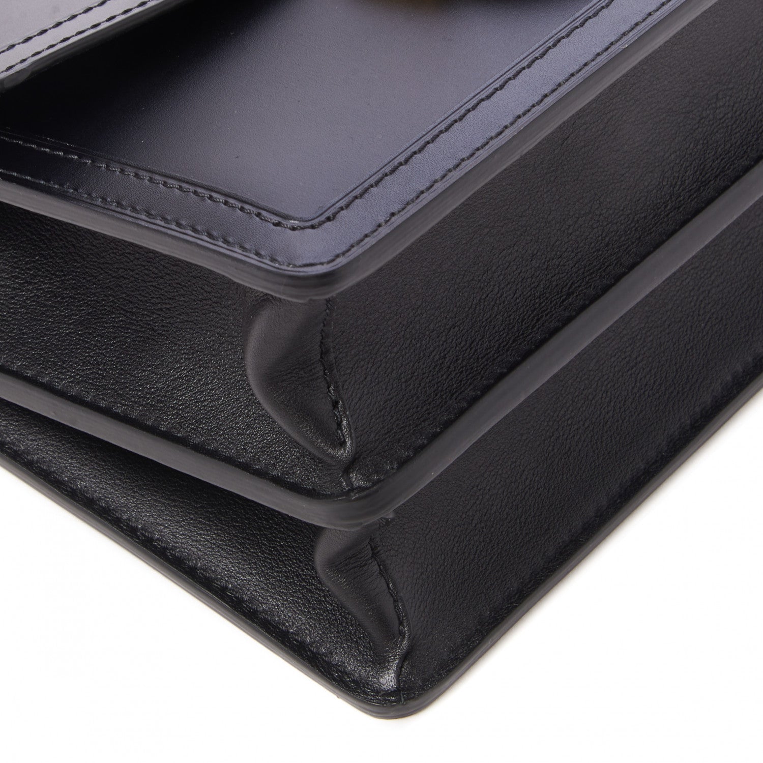 Louis Vuitton Smooth Calfskin Dauphine MM Black 8 of 9