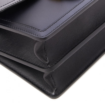 Louis Vuitton Smooth Calfskin Dauphine MM Black 8 of 9