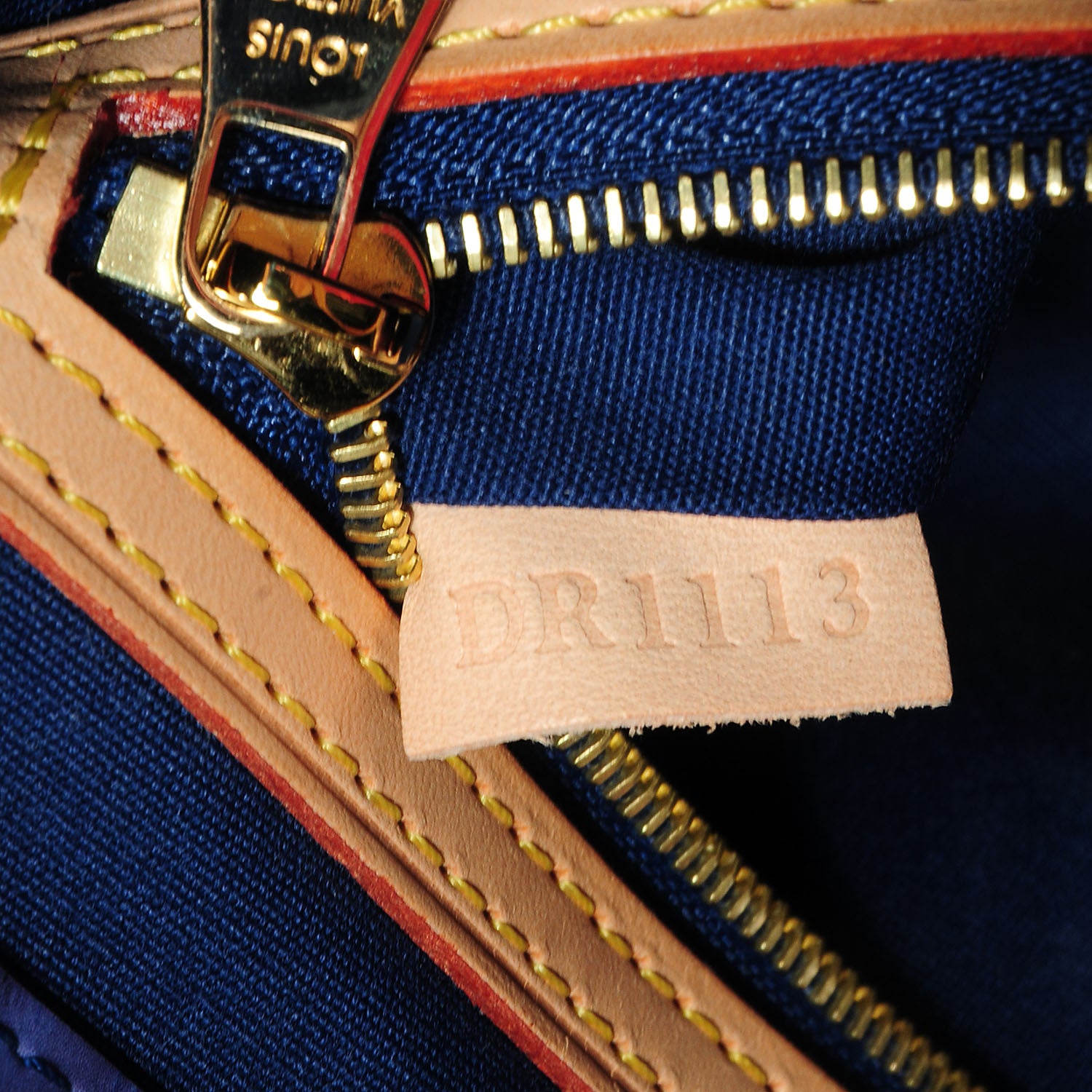 Louis Vuitton Vernis Ikat Catalina BB Grand Blue 5 of 7