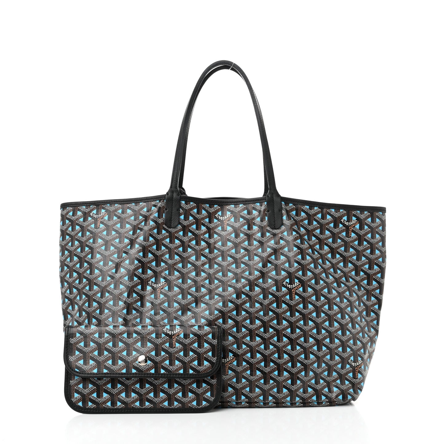 Goyardine Saint Louis Claire Voie PM Black Blue