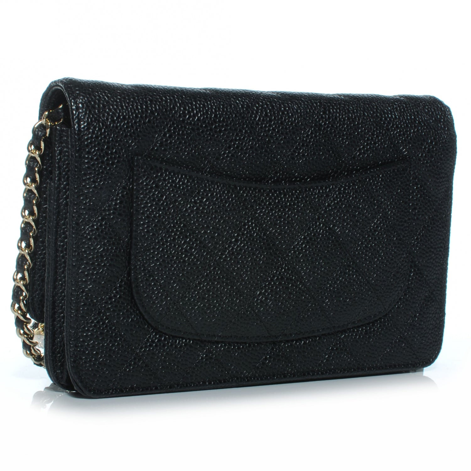 Chanel Caviar Wallet on Chain WOC Black 3 of 8
