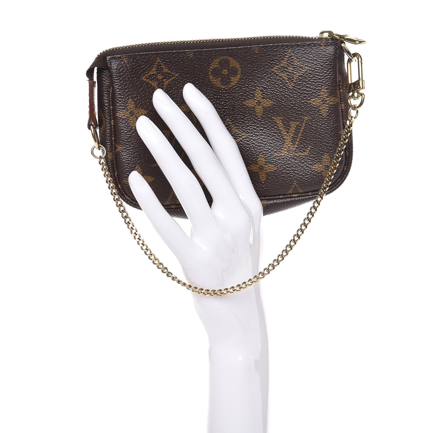 Louis Vuitton Monogram Mini Pochette Accessories 2 of 8