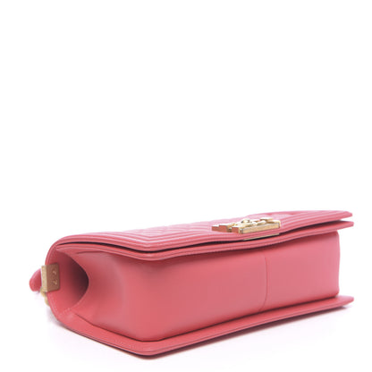 Chanel Caviar Quilted Medium Boy Flap Pink 4 of 10