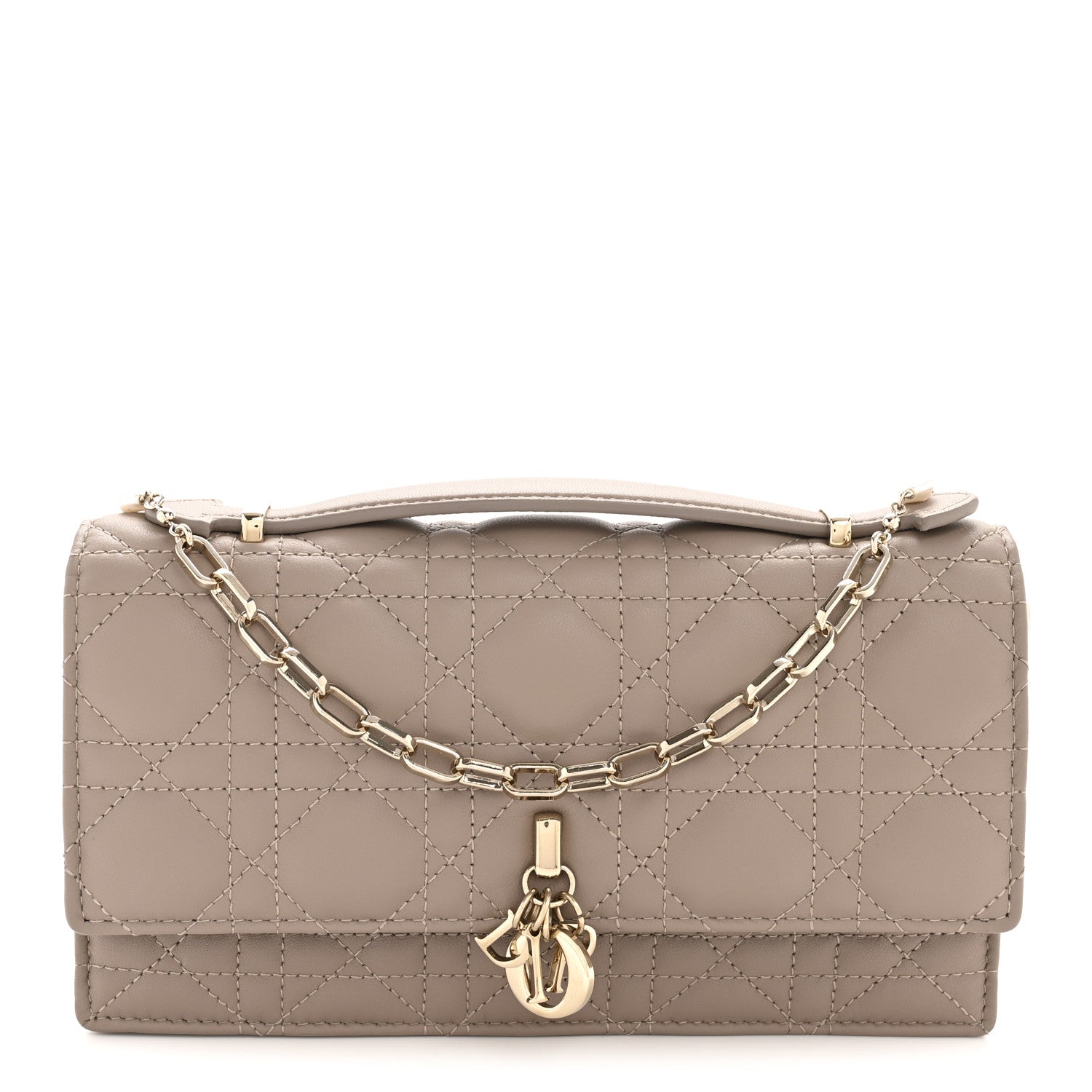 Christian Dior Lambskin Cannage Mini My Dior Bag Powder Beige 1 of 11