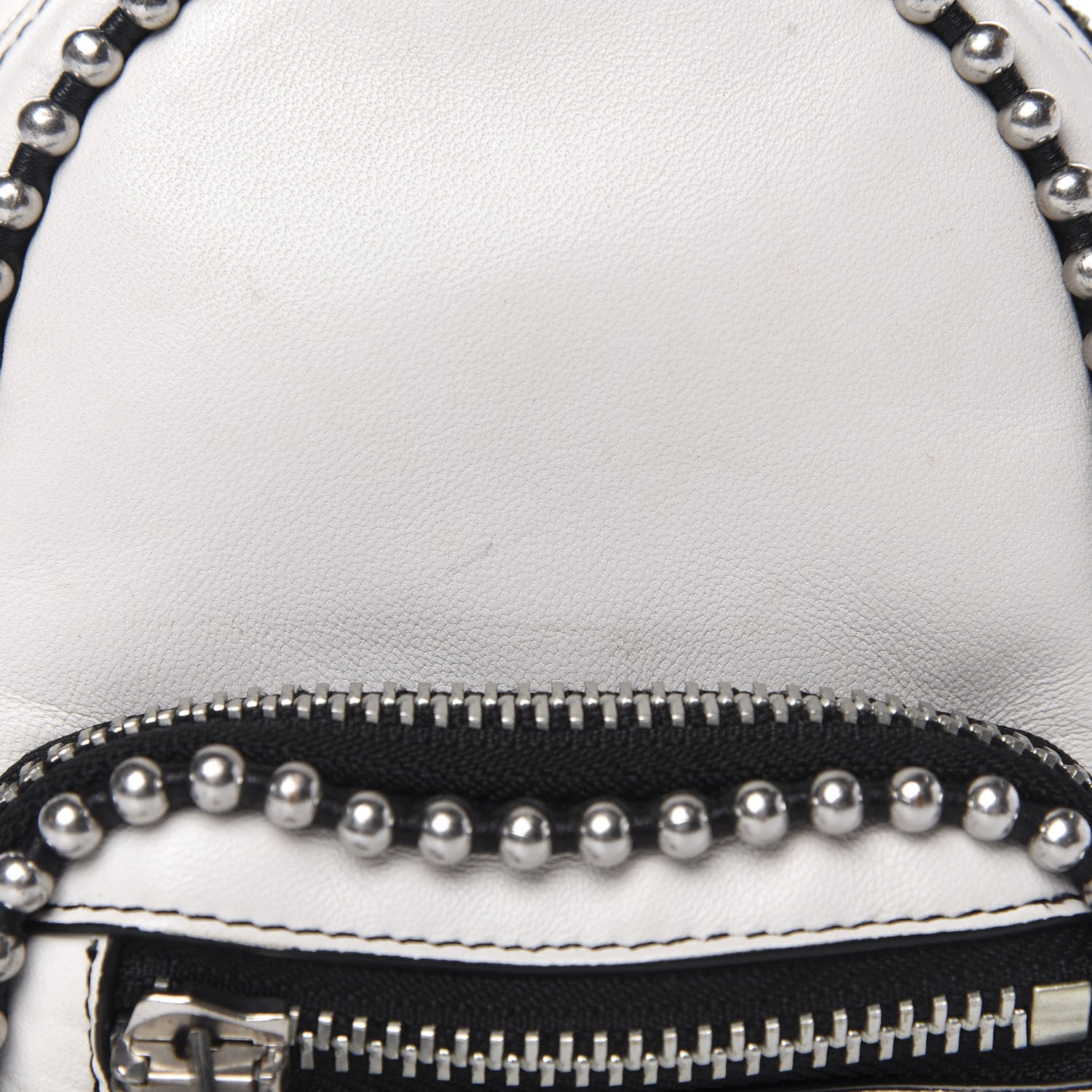 Alexander Wang Lambskin Studded Mini Attica Backpack White 13 of 13
