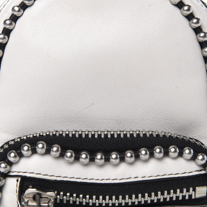 Alexander Wang Lambskin Studded Mini Attica Backpack White 13 of 13