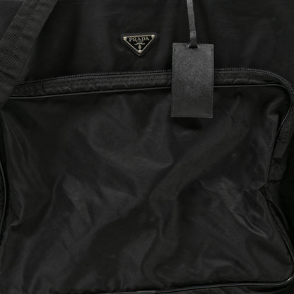 Prada Tessuto Nylon Garment Bag Black 6 of 13