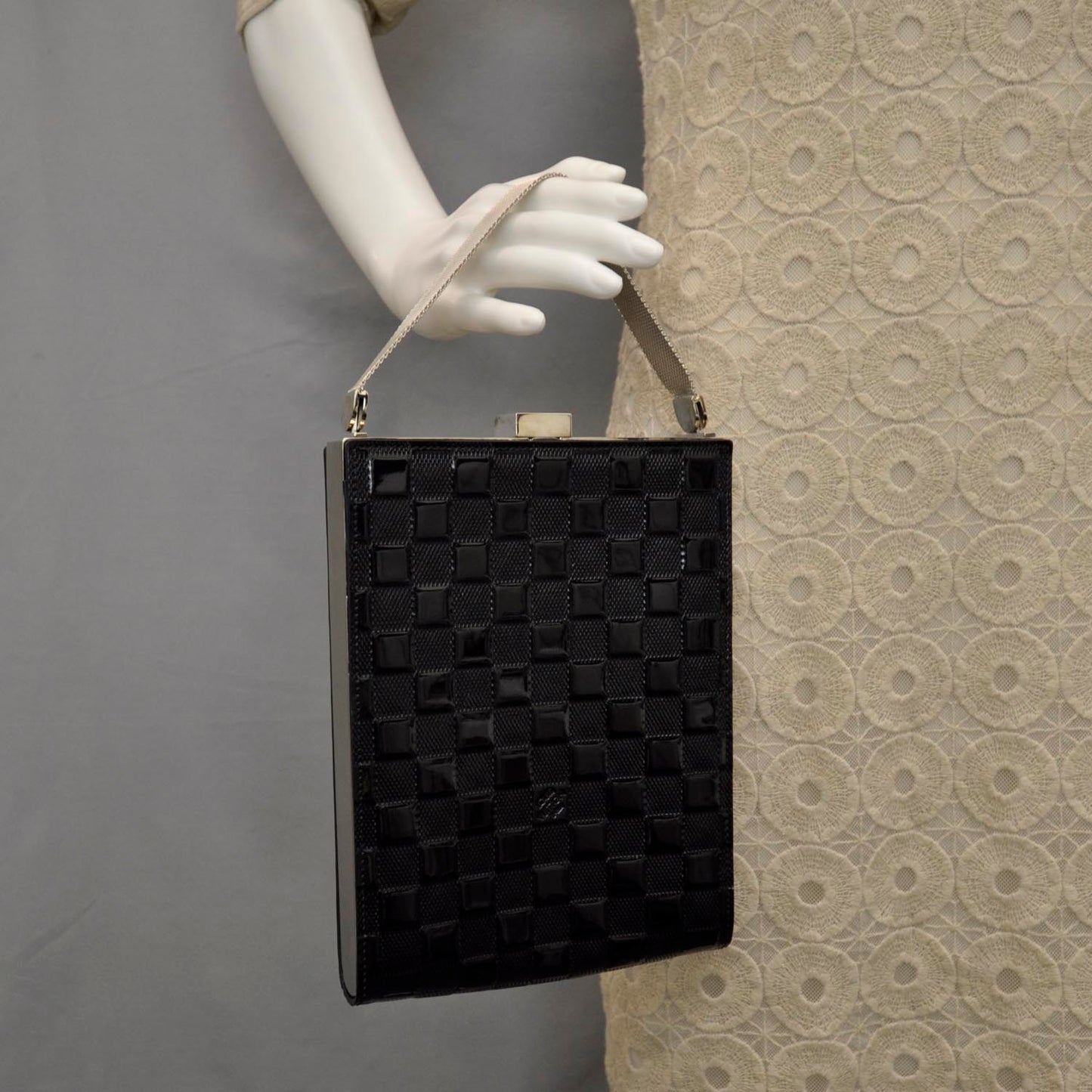 Damier Vernis Ange GM Black