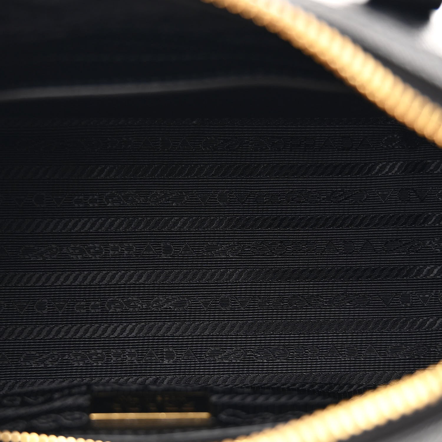 Prada Saffiano Lux Top Handle Crossbody Bag Black 6 of 11