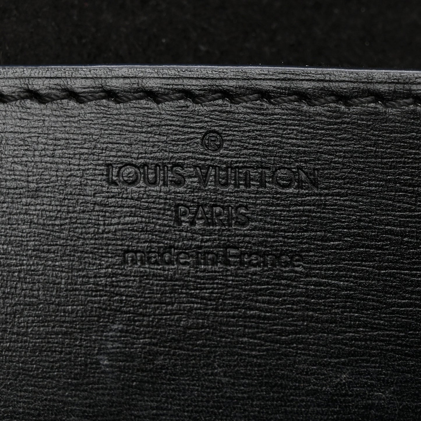 Calfskin Chain Louise MM Black