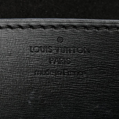 Louis Vuitton Calfskin Chain Louise MM Black 6 of 13