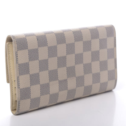 Louis Vuitton Damier Azur Porte Tresor International Wallet 3 of 12