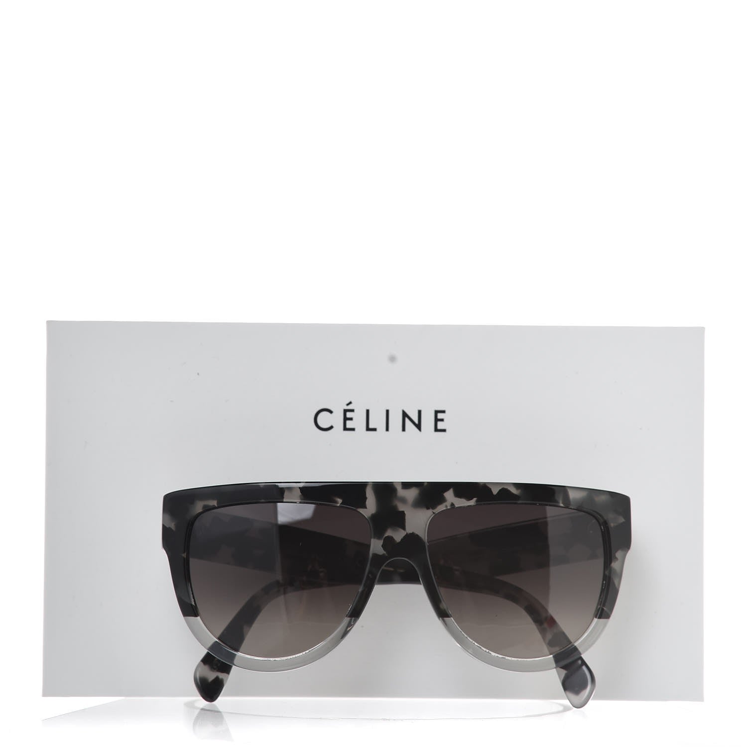 Celine Shadow Havana Sunglasses CL40001I Grey Black 8 of 8